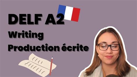 Delf A2 Writing Practice Delf Success Learn To French