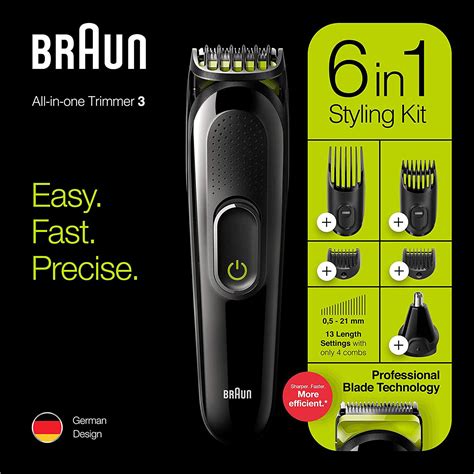 Best beard trimmers in the market tested by grooming experts. Braun 6-in-1 All-In-one Trimmer 3 Beard Trimmer For Men ...