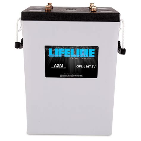 Gpl L16t 2v Lifeline Batteries