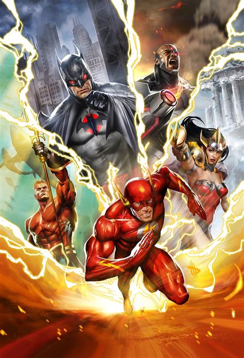 Justice League The Flashpoint Paradox 2013 Posters — The Movie