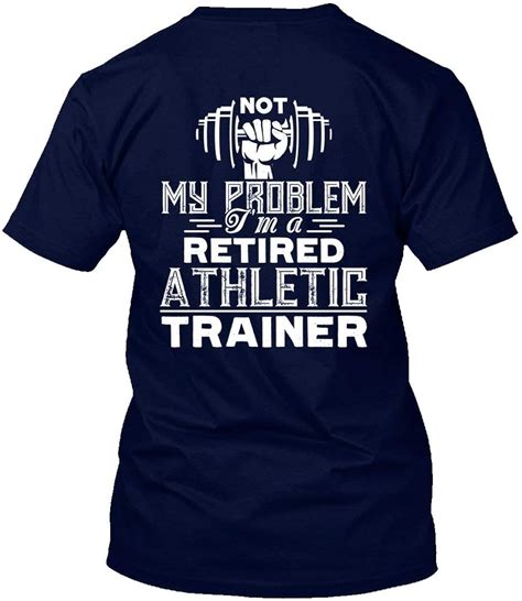 Addblack Retired Athletic Trainer Shirt Unisex Short