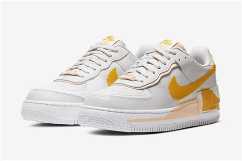 Shop the iconic nike air force 1 shoes in low, mid & high top styles , '07 lv8, and a variety of colorways including the classic white. Nike Air Force 1 Shadow Vast Grey/Pollen Rise-Washed Coral ...