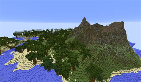 Volcano Island Minecraft Map