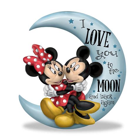 I Love You To The Moon And Back Again Disney Figurine Chip And