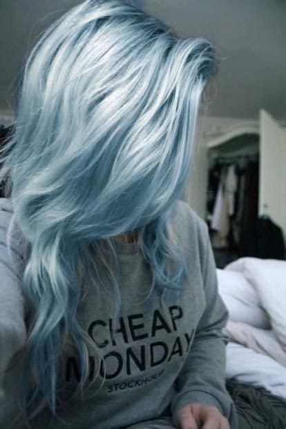 Sporting silver hair has nothing to do with age. 29 Blue Hair Color Ideas for Daring Women | StayGlam ...