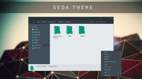 SEDA Theme for Windows 10 by unisira on DeviantArt