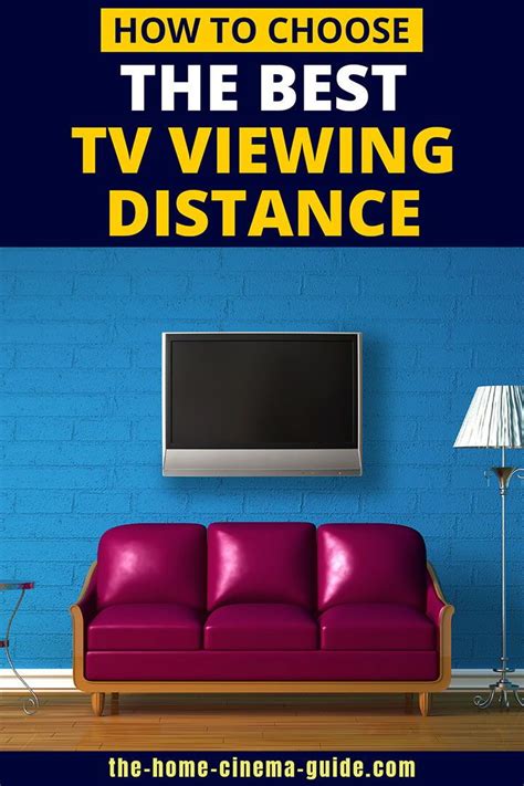 Understanding Tv Viewing Distance And Hdtv Sizes In 2020 Tv Viewing