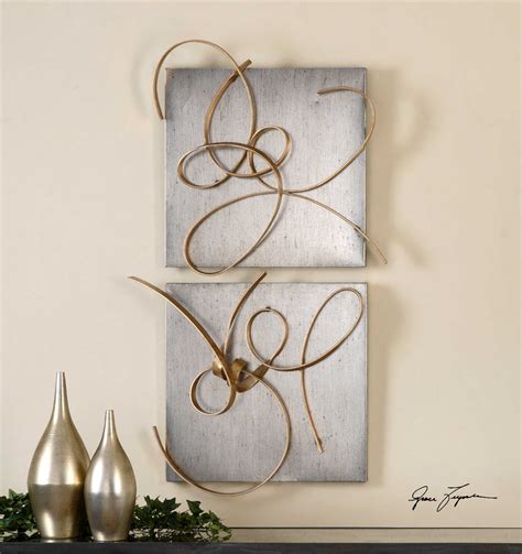 Harmony Metal Wall Art Set Of 2 By Uttermost Concepts Furniture