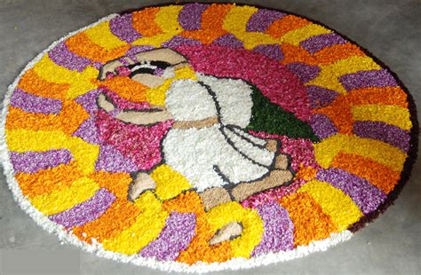 Complex designs as requested by surya rk, gayathr. Worlds Largest collection of Pookalams (Flower Carpet ...