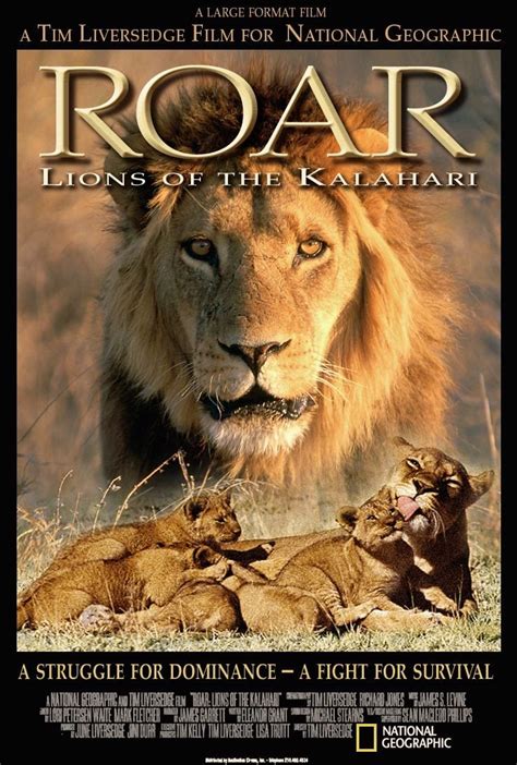 Roar Lions Of The Kalahari 2005