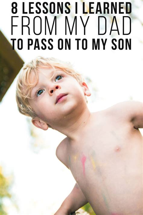 8 Lessons From My Dad That I Will Pass On To My Son Dad With A Pan