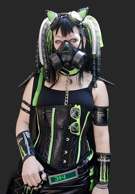 Cyber Gothic Girl During Summer Darkness Festival Smithsonian Photo