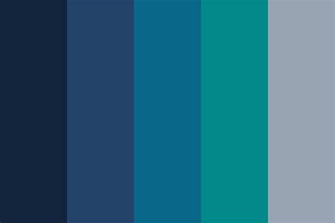 Blue And Gray Color Palette