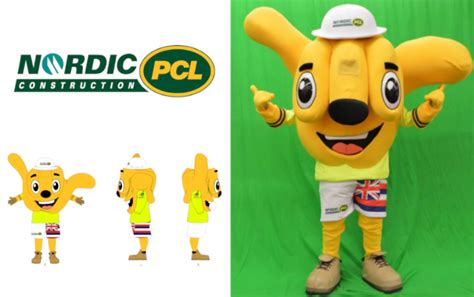 Custom Mascot Hawaii Nordic Pcl Shaka Promo Bears Usa