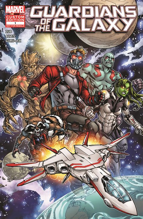 Marvels New Guardians Of The Galaxy Comic Created For