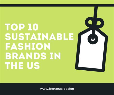 Top 10 Sustainable And Ethical Fashion Brands In The Usa Bonanza Design