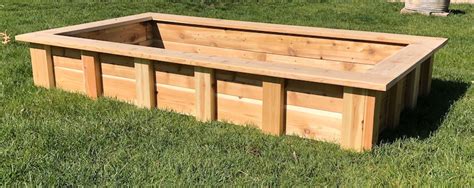 Raised Planter Box Build Plans Woodworking Plans Digital Etsy
