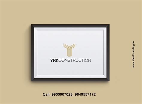 Construction Logo Design Hyderabad Infrastructure Company Lgoo Design