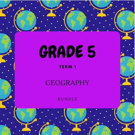 Gr5geographyterm 1bundle Teacha