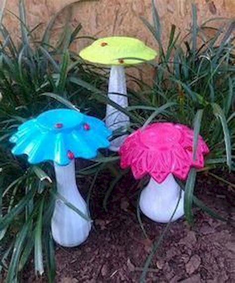 Garden Art Mushrooms Design Ideas For Summer 9 Glass Garden Art