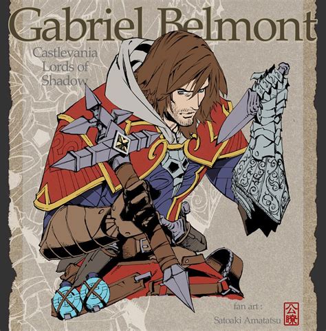 Gabriel Belmont By Satoakiamatatsu Castlevania Lord Of Shadow Lord