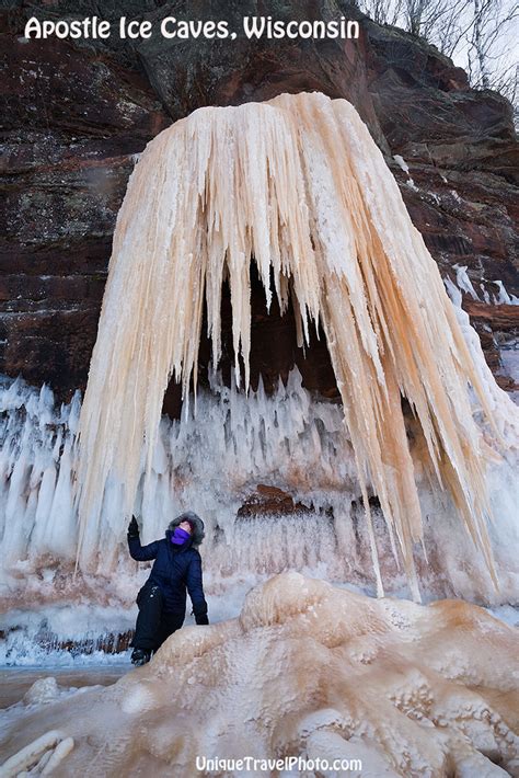 Visiting Apostle Island Ice Caves In Wisconsin Travel Photography Blog