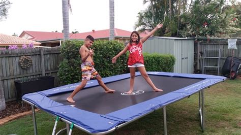 9x14ft Rectangle Trampolines Trampolines With Enclosure Jump Star