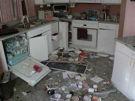 Destroyed Kitchen