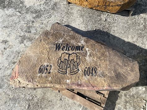 Custom Stone Engraving Jasper In Dubois Co Block And Brick Inc