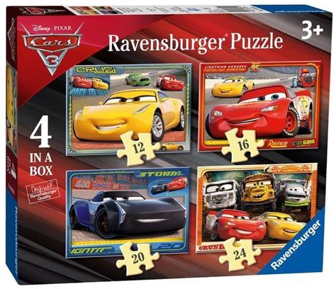 Ravensburger Disney Cars 4 In A Box Jigsaw Puzzle Jigsaw Puzzles Direct