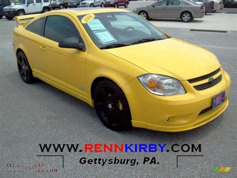 2006 Chevrolet Cobalt Ss Supercharged Coupe In Rally Yellow Photo 3