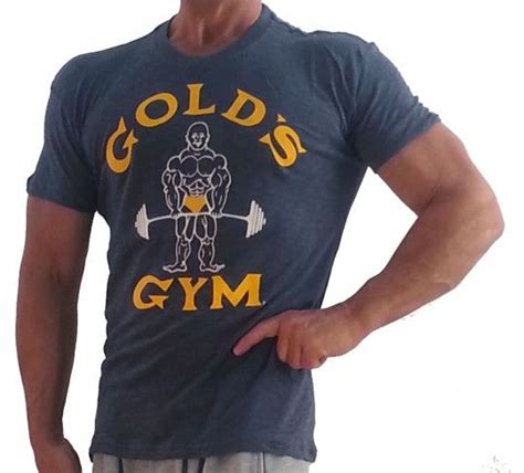 Golds Gym Muscle Shirt Bodybuilding T Shirts Burnout Tee Golds Gym