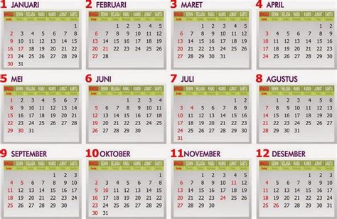 Kalender Online Download Kalender Indonesia Islam Jawa Auto Design Tech