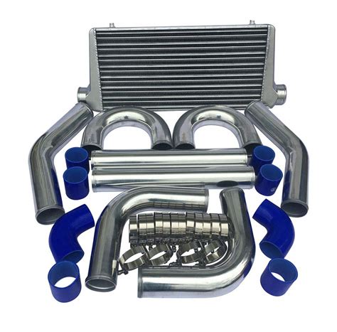 Buy Front Intercooler Aluminum Turbo Intercooler Piping Kit 600 300