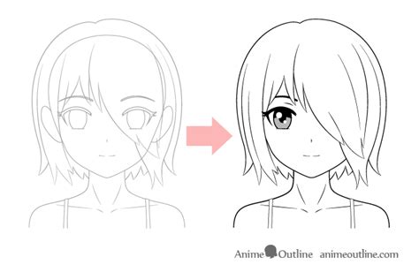 How To Draw Anime Beginners Step By Step Minecraft Land