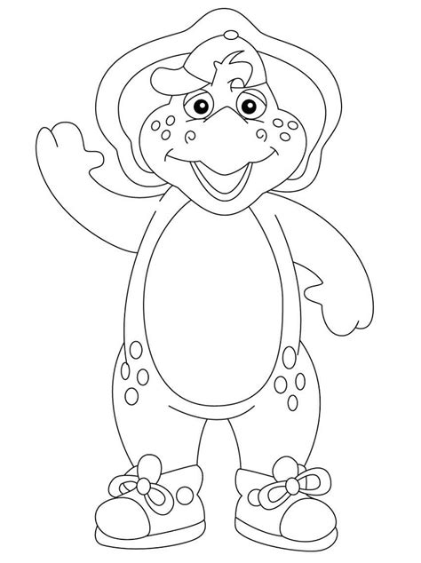 40 Best Barney And Friends Images Barney And Friends Coloring Pages