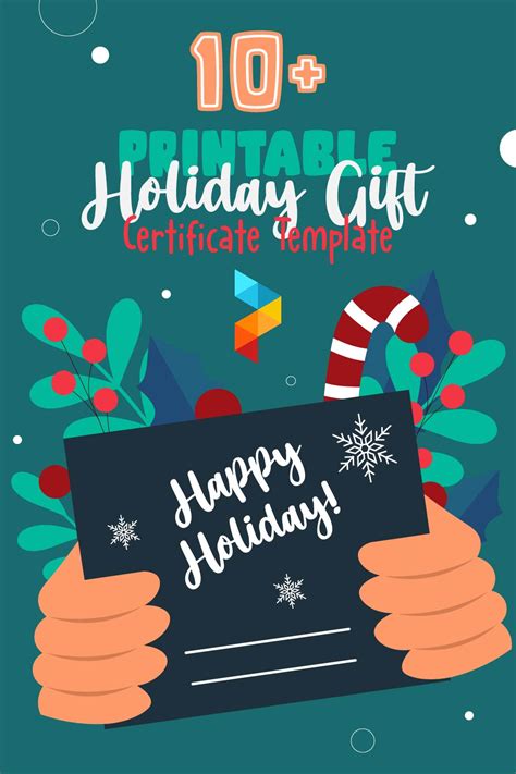 10 Best Printable Holiday T Certificate Template Pdf For Free At