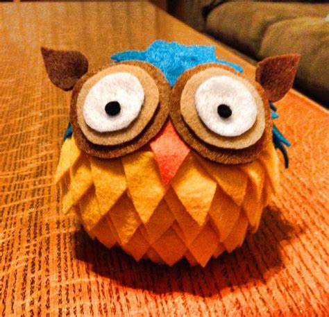 Simple Felt Owl 🦉 Felt Owl Crafts To Make All Craft