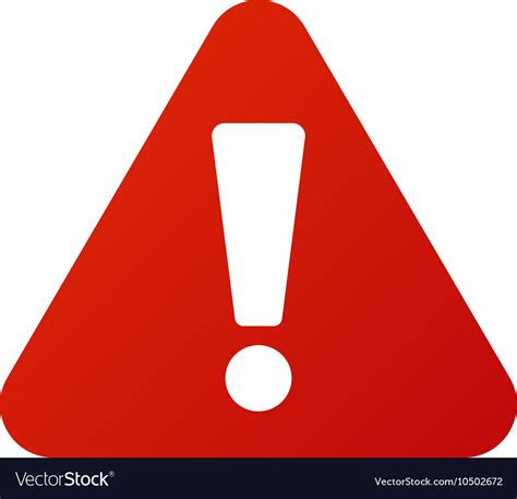 Danger Warning Attention Sign Icon Royalty Free Vector Image