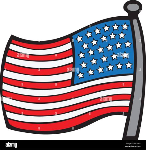United States Flag Cartoon Images Euaquielela