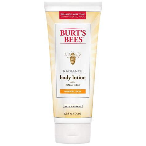 burts bees lotion body radiance ea of 1 6 fz