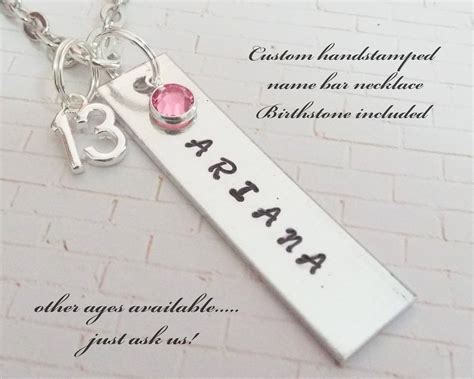 We did not find results for: 13th Birthday Necklace, Gift for Girl Turning 13 ...