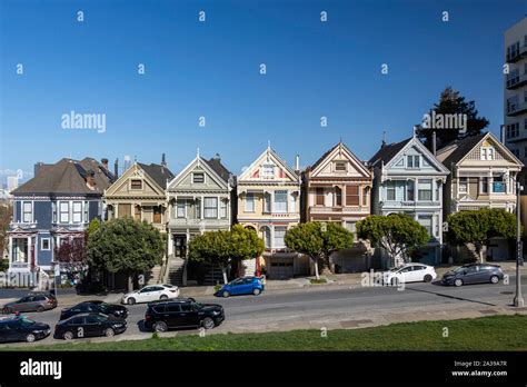 The Full House Houses San Francisco Stock Photo Alamy