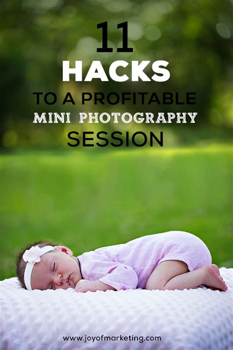 Cant Figure Out How To Make Profitable Mini Sessions Work In Your