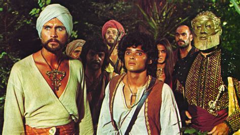 Five years later, he saves the life of a merchant and his legend begins. Film - The Golden Voyage Of Sinbad - Into Film