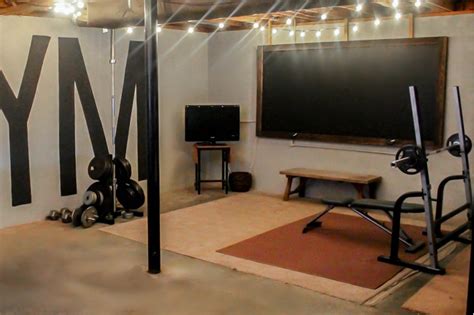 Unfinished Basement Home Gym Ideas Transform Your Space Learn At Home