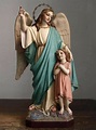 Santo ángel custodio | Santos angeles custodios, Figuras de angeles ...