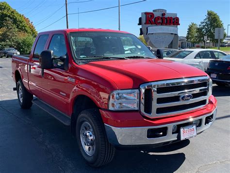We analyze hundreds of thousands of used cars daily. 2005 Ford F-250 Super Duty XLT Crew 6.0L Diesel 4x4 Stock ...