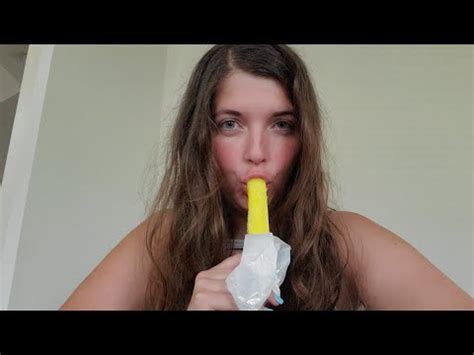Sucking A Popsicle Mouth Sounds No Talking Asmr