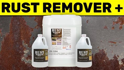 The Best Rust Remover Rust Remover Plus Youtube